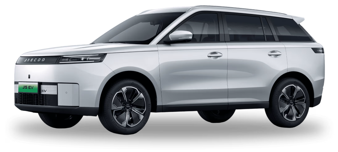 JAECOO J5 EV warna White Pristine